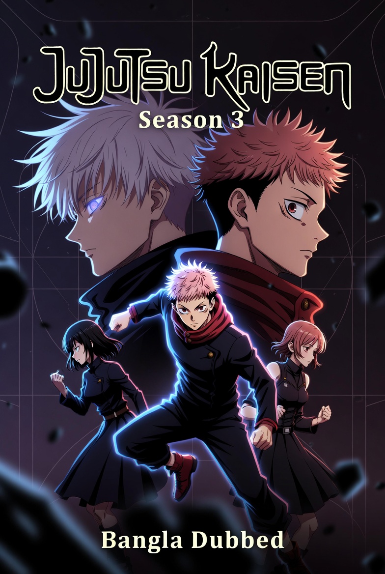Jujutsu Kaisen Season 3 Background Poster